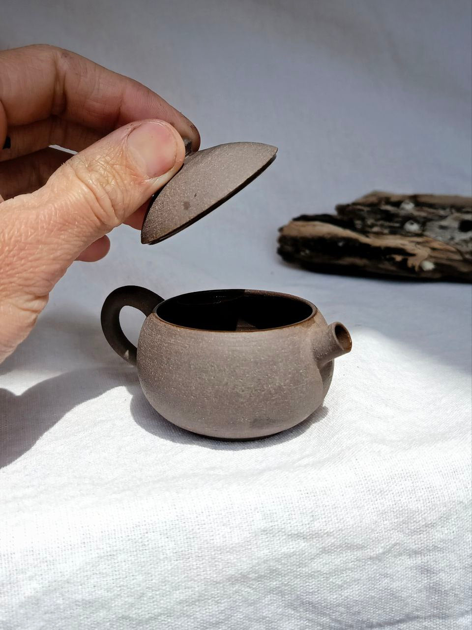 Mini Teapot (unglazed), 50 ml