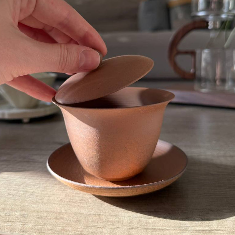 Brown Clay Gaiwan, 140 ml