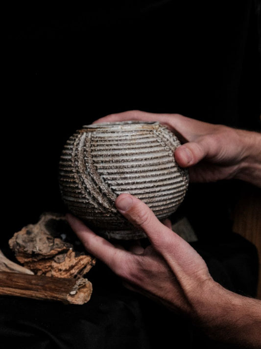 Kensui, Textured Clay Bowl