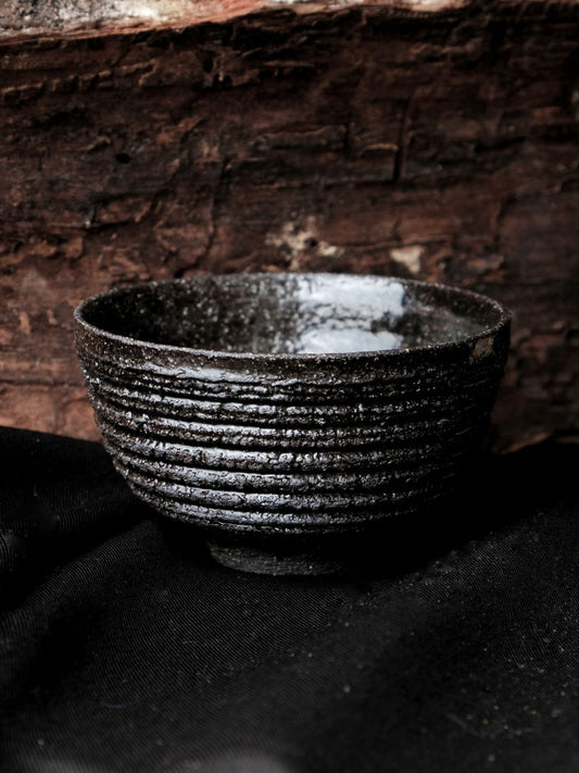 Black Сhamotte Сlay Cup, 80 ml