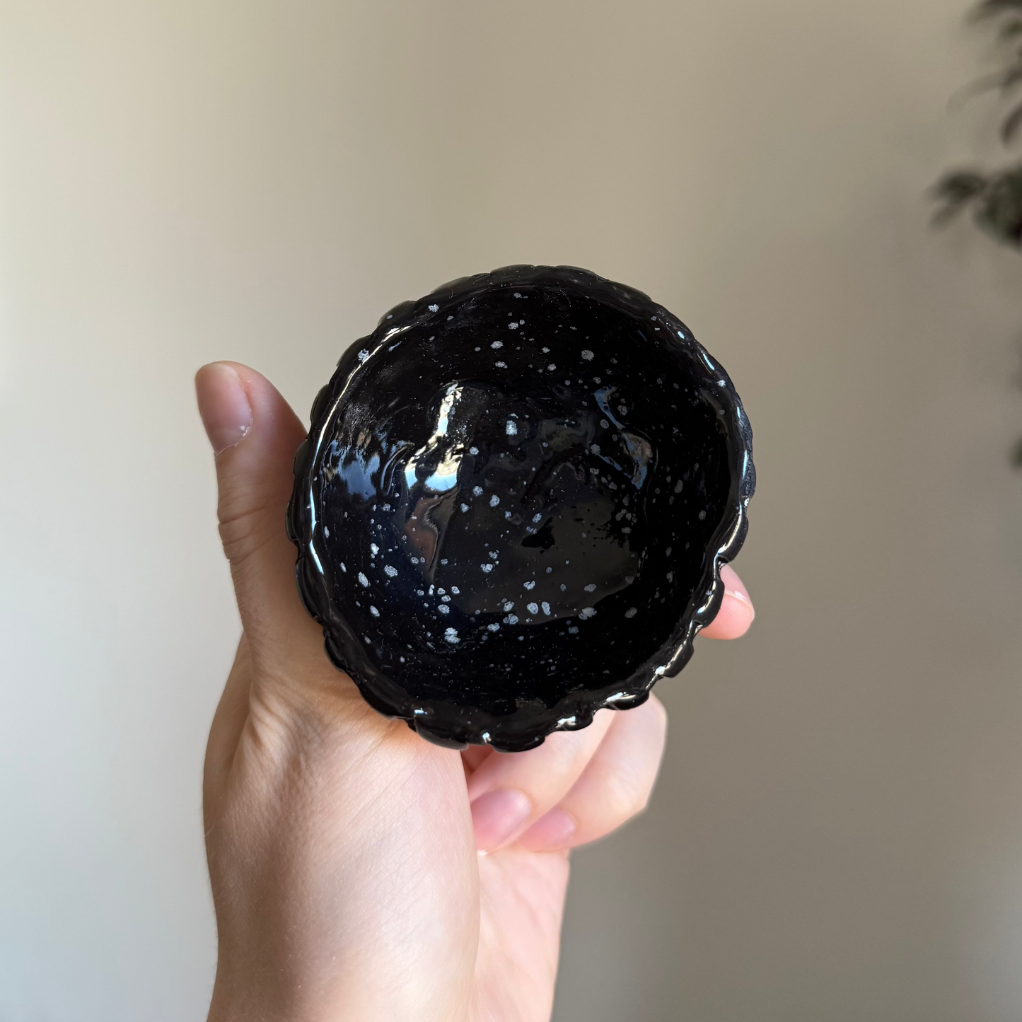Handcrafted Clay Teacup "Ember"