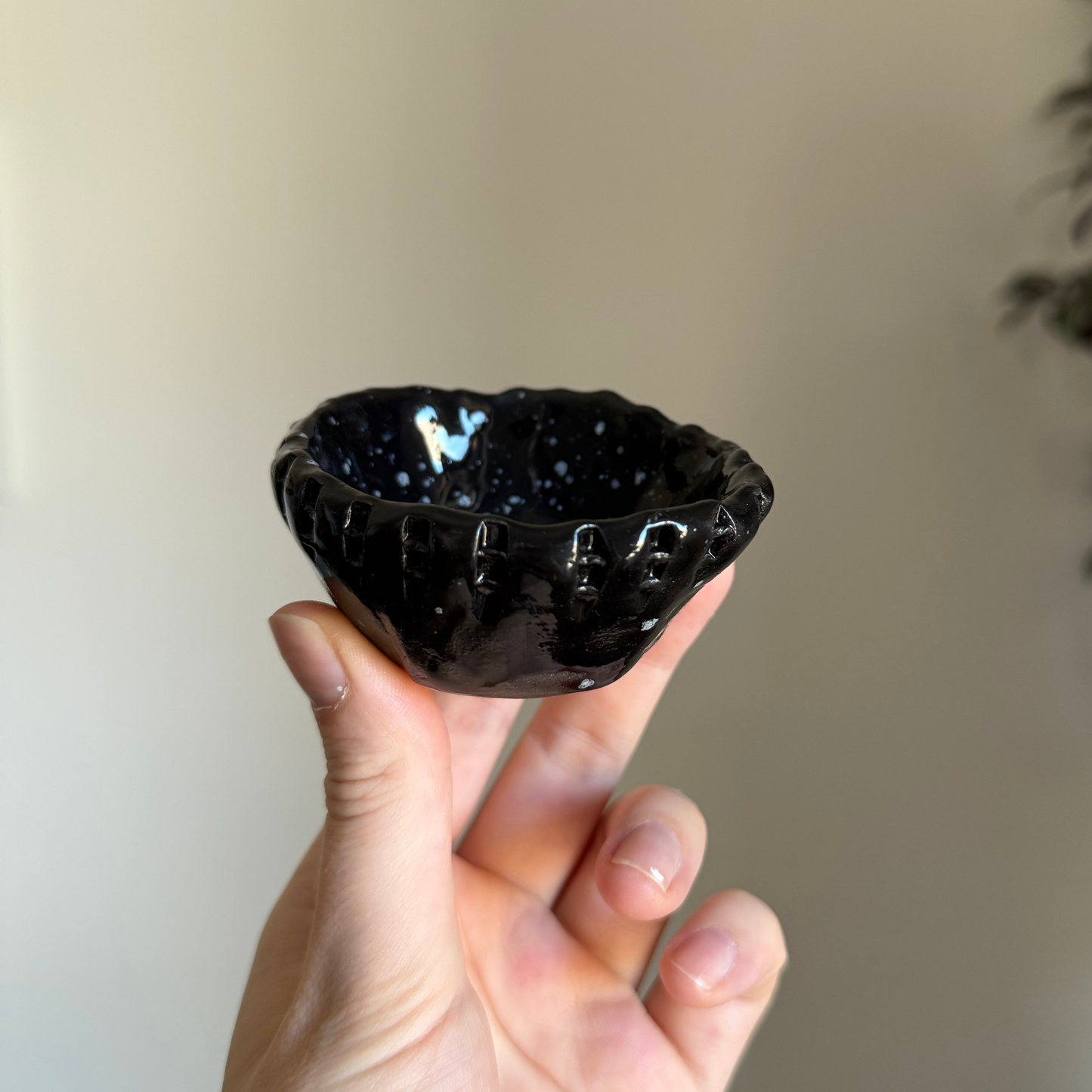 Handcrafted Clay Teacup "Ember"