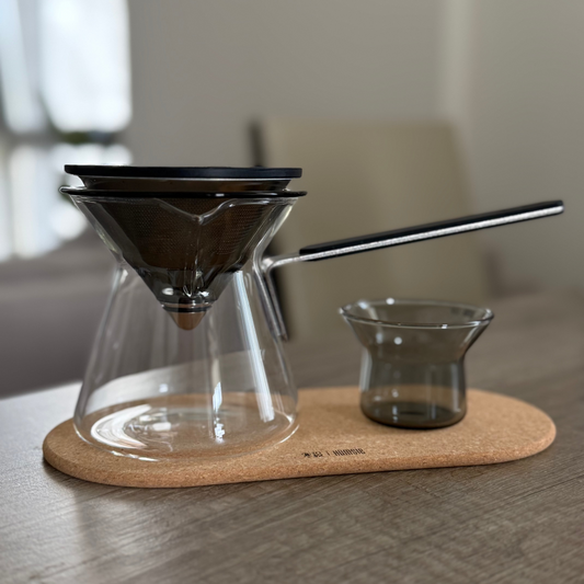 Magnetic-Release Glass Teapot
