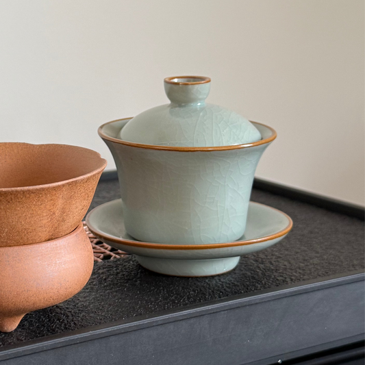 Cracle Glazed Gaiwan, ~100 ml