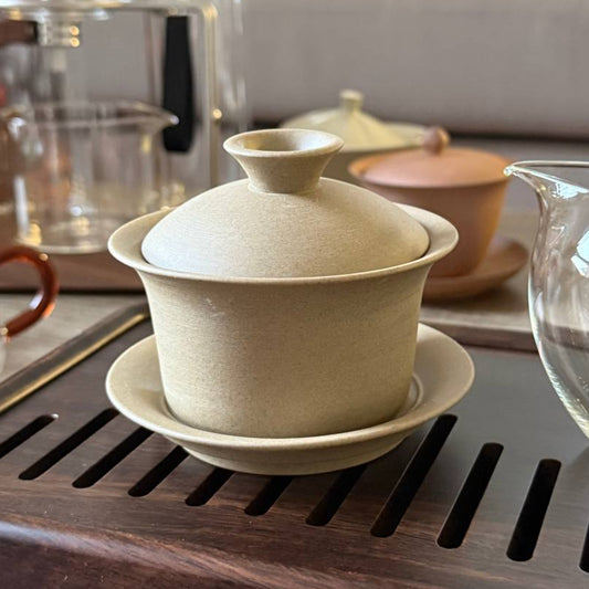 Straight-Walled Clay Gaiwan, 150 ml